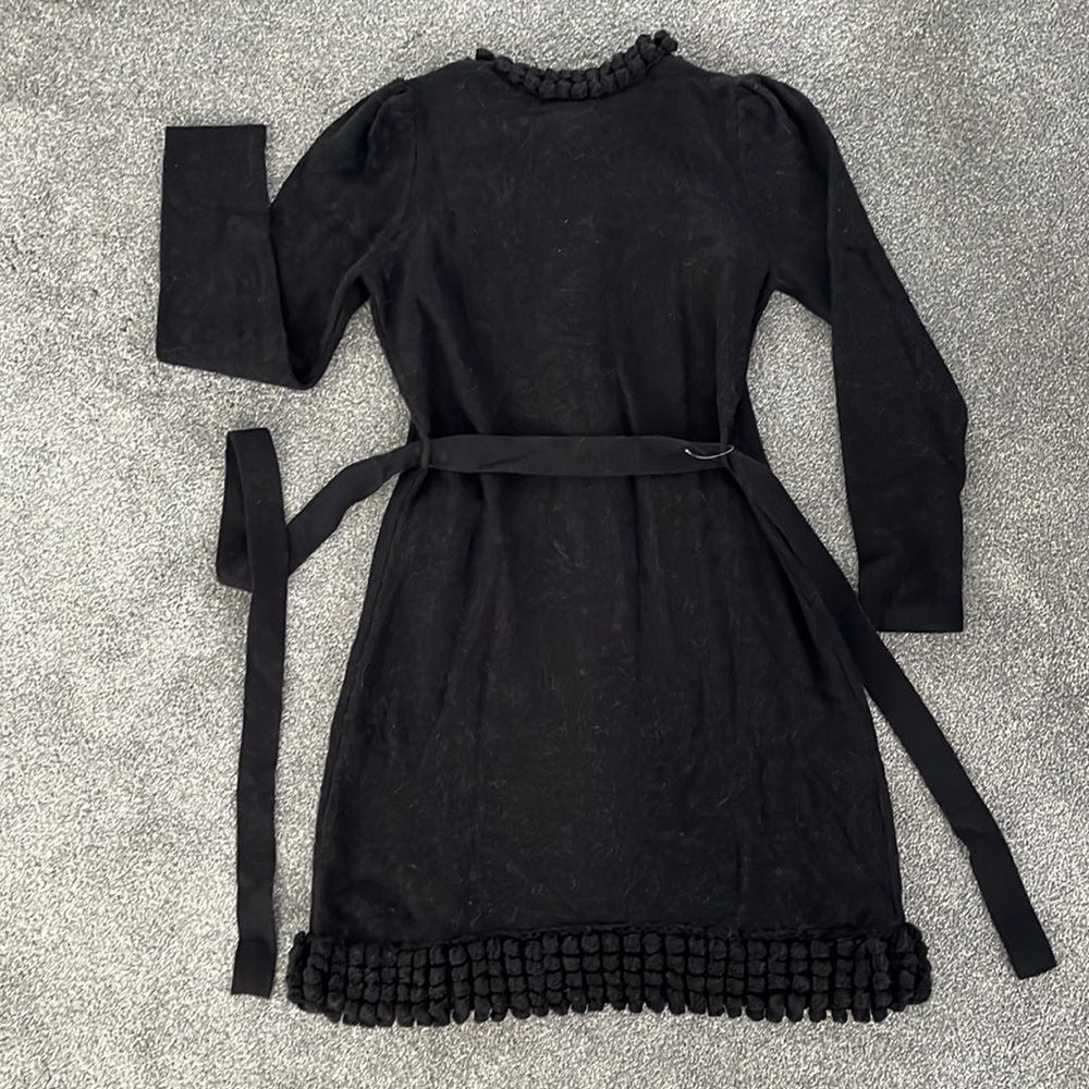 Plenty by Tracy Reese Vintage Belted Sweater Coat with Zipper - Size M / Medium - Picture 7 of 8